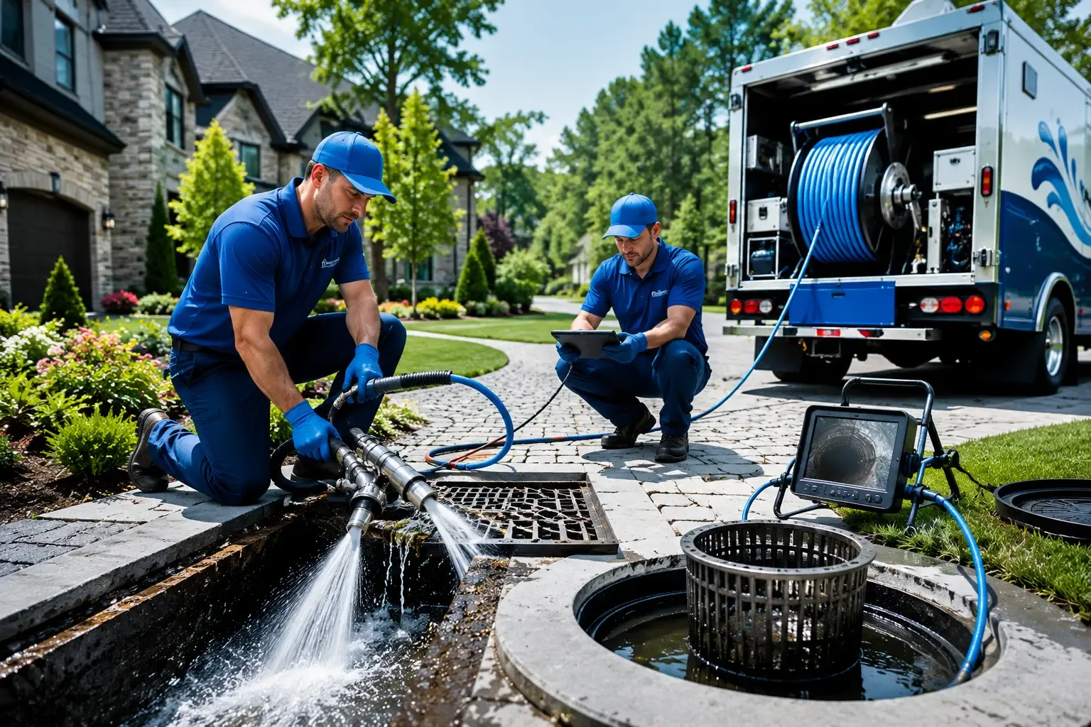 Local outdoor drain cleaning professionals in Seville, OH